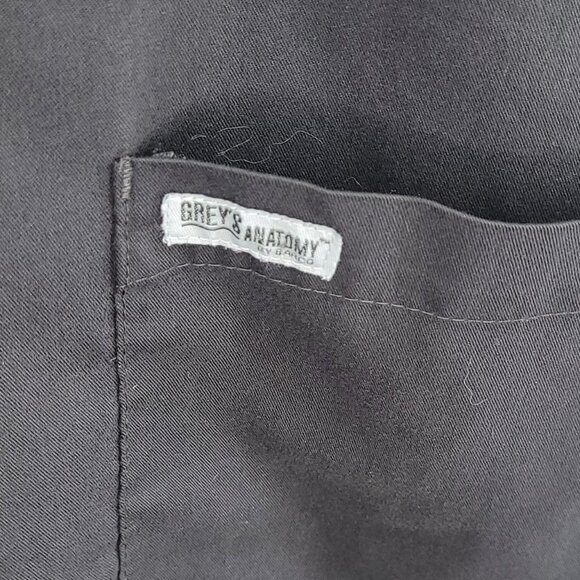 Greys anatomy women’s size small black scrub top - Picture 6 of 6